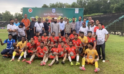তারুণ্যের উৎসব উপলক্ষ্যে জাতীয় চ্যাম্পিয়নশীপ ২০২৫ অনুষ্ঠিত। ছবি- রূপালী বাংলাদেশ