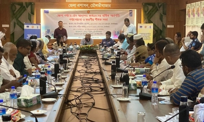 ‘চোরাচালান ও মানবপাচার রোধে সীমান্তবর্তী চেয়ারম্যানদের ভূমিকা রাখতে হবে’