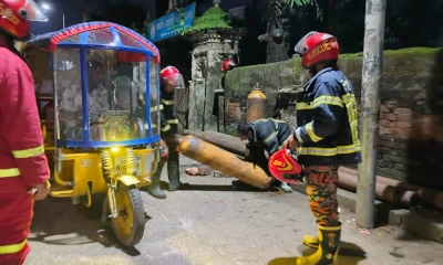 বিকট শব্দে সিলিন্ডার বিস্ফোরণ, গ্যাসের তীব্র গন্ধে হাসপাতালে ৩৯ জন