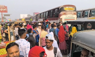 ময়মনসিংহে ২০০ টাকার ভাড়া ৬০০ টাকা