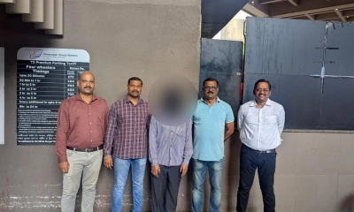 মুম্বাইয়ে বোমা হামলার হুমকির অভিযোগে গ্রেপ্তার আশ্বিনি কুমার। ছবি- সংগৃহীত