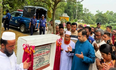 নান্দাইলে গ্রামীণ সড়কের উদ্বোধন করলেন প্রতিমন্ত্রী