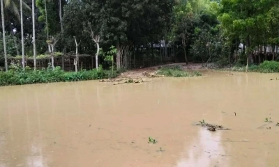 বৃষ্টি ও পাহাড়ি ঢলে ৬ গ্রাম প্লাবিত