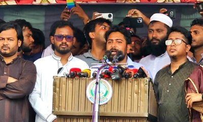 গণঅভ্যুত্থান না হলে নির্বাচনের স্বপ্নও দেখতেন না: নাহিদ ইসলাম