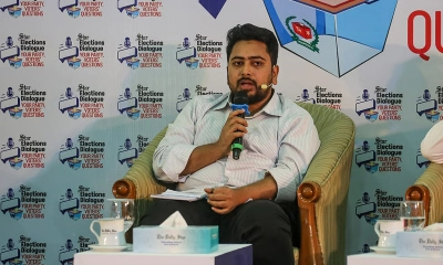আ.লীগের ভোট টানতে বিএনপি-জামায়াত প্রতিযোগিতা করছে : নাহিদ