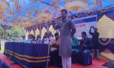 দুর্নীতি, চাঁদাবাজি ও সিন্ডিকেটের বিরুদ্ধে ঐক্যবদ্ধ হতে হবে: নাহিদ রানা