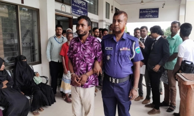 যাবজ্জীবনপ্রাপ্ত আ. সালাম।      ছবি- রূপালী বাংলাদেশ