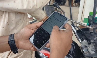 নওগাঁয় কালোবাজারি ঠেকাতে ফুয়েল অ্যাপ চালু