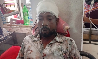 কালিয়ায় জমি দখলকে কেন্দ্র করে যুবককে পিটিয়ে কুপিয়ে জখম