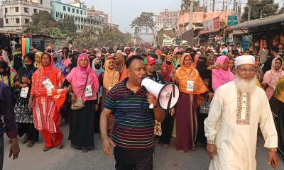 সিদ্ধিরগঞ্জে ধানের শীষের পক্ষে ইকবালের বিশাল শোডাউন 