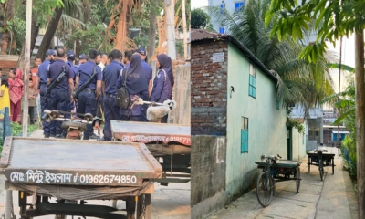 পুলিশের কাছ থেকে আটক ৫ জনকে ছিনিয়ে নিল সন্ত্রাসীরা