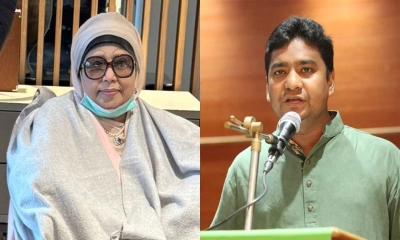 খালেদা জিয়া ও নাছির উদ্দিন নাছির। ছবি : সংগৃহীত