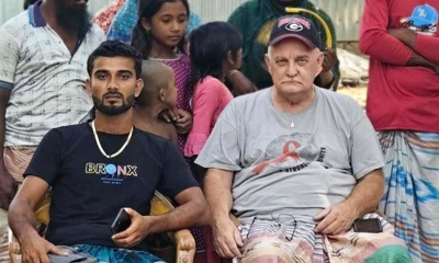 ২৫ দিনের বন্ধুত্বে নাটোরে মার্কিন নাগরিক তেরি পারসন