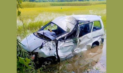 বড়াইগ্রামে সড়কে ঝরলো ভ্যানচালকের প্রাণ