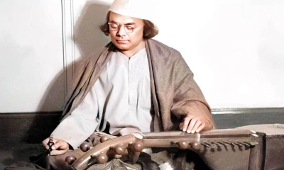 কাজী নজরুলকে নিয়ে প্রথম এআই গান