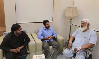 জামায়াত আমিরকে দেখতে গেলেন এনসিপি আহ্বায়ক