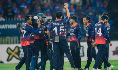 ওয়েস্ট ইন্ডিজকে হারিয়ে ইতিহাস গড়ল নেপাল