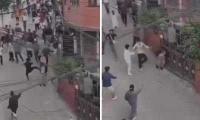 নেপালের অর্থমন্ত্রীকে ধাওয়া-লাথি বিক্ষুব্ধ জনতার