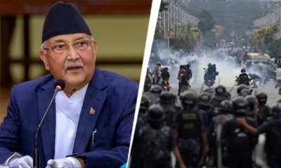 দুবাইয়ের পথে ক্ষমতাচ্যুত কে পি শর্মা?