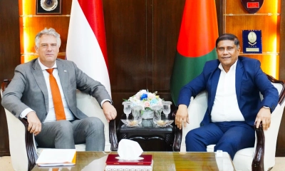 প্রধানমন্ত্রীর প্রতিরক্ষা উপদেষ্টার সঙ্গে নেদারল্যান্ডসের রাষ্ট্রদূতের বৈঠক