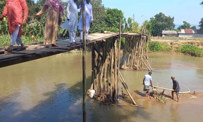 ভাঙা সেতু নির্মাণের দায়িত্ব নিলেন কায়সার কামাল