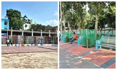 উন্নয়নের ছোঁয়ায় বদলেছে নীলফামারী পৌর এলাকা