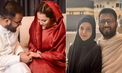 বিয়ের পরদিনই বউ নিয়ে ওমরাহ পালনে সংগীত পরিচালক