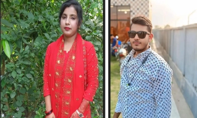 তোফাজ্জল হোসেন রাকিব ও রেহানা আক্তার।   ছবি- রূপালী বাংলাদেশ