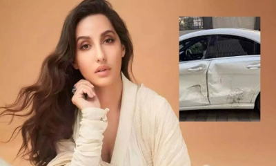 মুম্বাইয়ে সড়ক দুর্ঘটনায় আহত নোরা ফাতেহি