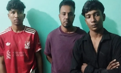 ধর্ষণচেষ্টার ভিডিও ফেসবুকে ছড়ানোর অভিযোগে ৩ যুবক গ্রেপ্তার