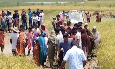 নরসিংদীতে ধানক্ষেত থেকে ট্রলি চালকের লাশ উদ্ধার