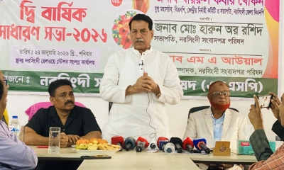 আলোকিত সমাজ গঠনে সংবাদপত্রের ভূমিকা অপরিসীম: খায়রুল কবির