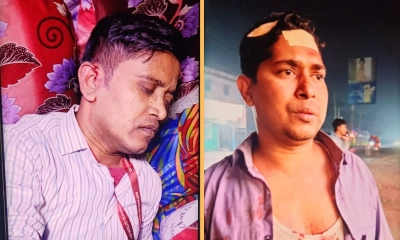 নরসিংদীতে সন্ত্রাসী হামলা, ১২ সাংবাদিক আহত