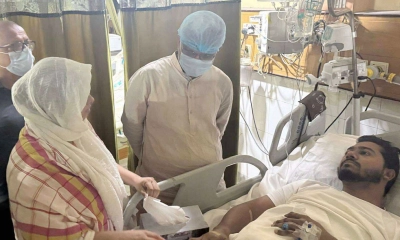 ভিপি  নুরের খোঁজ নিলেন খালেদা জিয়া