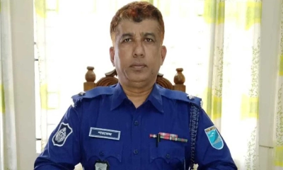 পদ্মা সেতু দক্ষিণ থানার ওসি পারভেজ আহমেদ সেলিম।  ছবি- সংগৃহীত