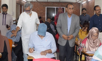 ১৭০ কেন্দ্রে একযোগে বাউবির এসএসসি পরীক্ষা, উপাচার্যের সন্তোষ
