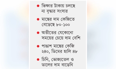 মাছ-সবজির দামে নির্বাক ঢাকাবাসী