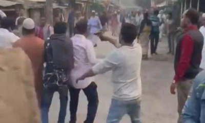 পাবনার ঈশ্বরদীতে জামায়াতের প্রচারণায় হামলা। ছবি- রূপালী বাংলাদেশ