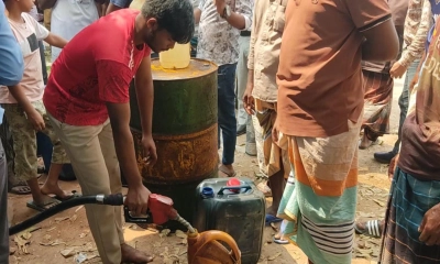 ভোক্তা অধিকারের অভিযানে বাসাবাড়িতে মিলল মিনি পেট্রোল পাম্প