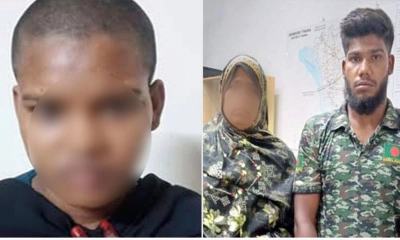 যৌতুকের টাকা না পেয়ে গৃহবধূর মাথার চুল কেটে দিল স্বামী