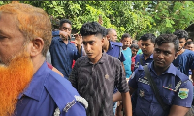 আটক স্বামী আশিকুর রহমান শাওন।    ছবি- সংগৃহীত