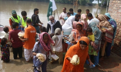 পাকিস্তানকে প্রবল বন্যার সতর্কতা দিল ভারত