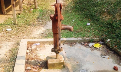 নলকূপের পানির স্তর কমে যাওয়ায় দুর্ভোগে এলাকাবাসী