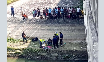 উল্লাপাড়ায় ব্রিজের নিচ থেকে যুবকের মরদেহ উদ্ধার