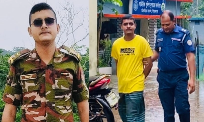 আটক মো. সোহেল। ছবি- রূপালী বাংলাদেশ