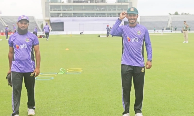 সিলেট টেস্টে আবারও টসে ভাগ্যহীন বাংলাদেশ, অভিষেকে তানজিদ তামিম