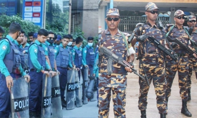 আইনশৃঙ্খলার উন্নতিতে পুলিশ-আনসারে বড় নিয়োগ