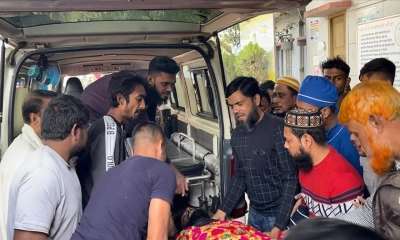 পুলিশের ফায়ারিং অনুশীলনের গুলি লাগল পথচারী বুকে