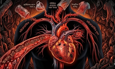 রক্তনালি-হৃৎপিণ্ডে জমছে প্লাস্টিক, বাড়ছে স্ট্রোকের ঝুঁকি