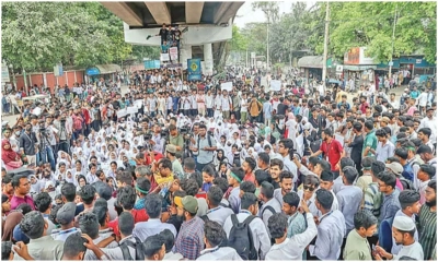 দেশব্যাপী পলিটেকনিক শিক্ষার্থীদের বিক্ষোভের ডাক